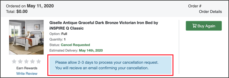 Can I Cancel My Order?